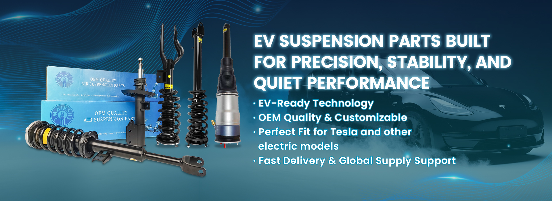 Jakość Wstrząsy zawieszenia pneumatycznego fabryka