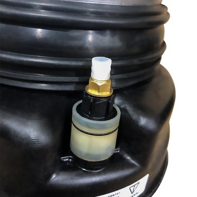 Zapełnione gazem czarne powietrzne wiatraki dla A6 Avant TS16949 Certyfikowane sprężyny powietrzne 4K0616039 4K0616040