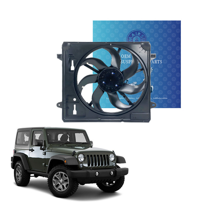 System chłodzenia ISO TS15949 Certyfikowany 68143894AB Motor samochodowy Radiator wentylator Motor dla wydajności