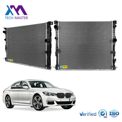Aluminiowa chłodnica płynu chłodzącego 17118650745 17119896292 17118686026 do BMW serii 5 7 2015-2019