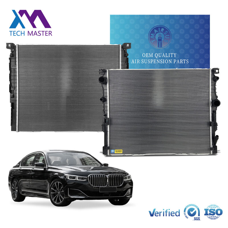 Aluminiowa chłodnica wodna, dopasowanie OE do BMW 530i 540i 740i RWD, standardowy rozmiar OEM