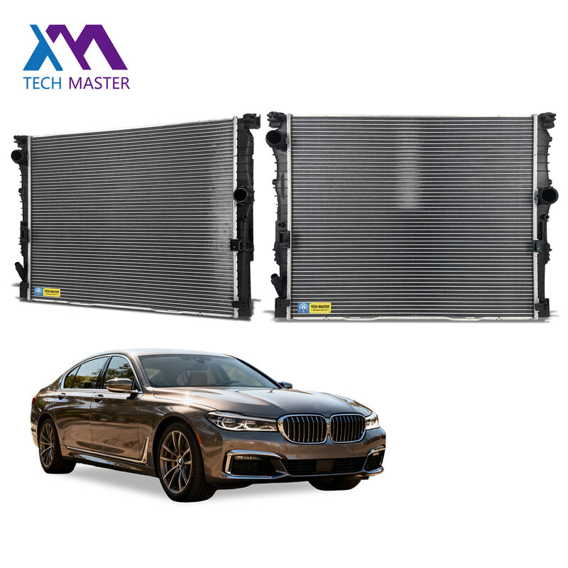 Aluminiowa chłodnica samochodowa do BMW 5 G30 F90 520 I 2017- OE 17118743664 17118650745 17118686026 Trwała wysokiej jakości chłodnica części samochodowych